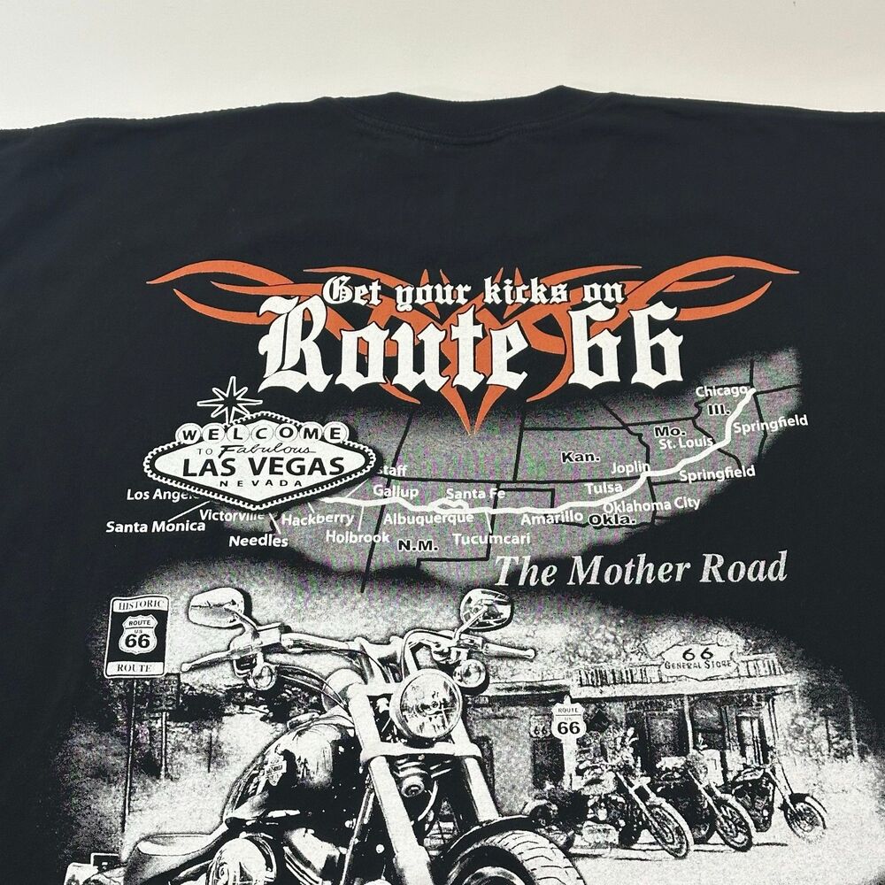 Las Vegas Route 66 Pro 5 Men's Sleeveless Shirt, Black, Size 4XL
